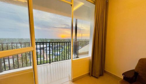 Three-Bedroom Apartment with Balcony
