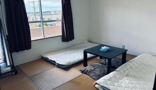 Private Japanese-Style Room with Shared Bathroom