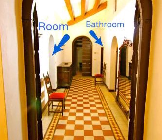 Deluxe Double or Twin Room with Private External Bathroom