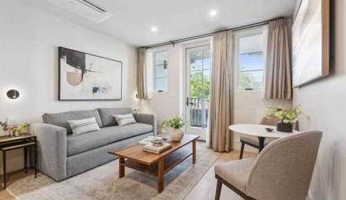 One-Bedroom Apartment with Balcony and Mountain View  