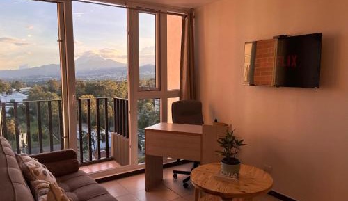 Two-Bedroom Apartment with Mountain View