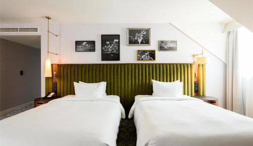 Deluxe Old Town Double Room with Two Double Beds