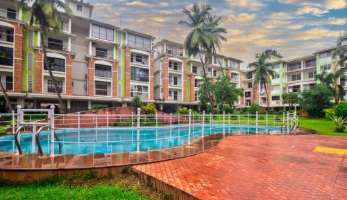 Two-Bedroom Apartment with Pool View
