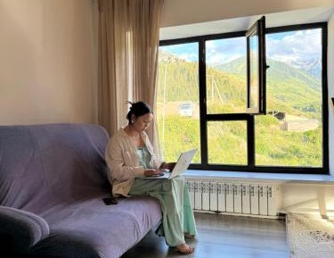 Quadruple Room with Mountain View