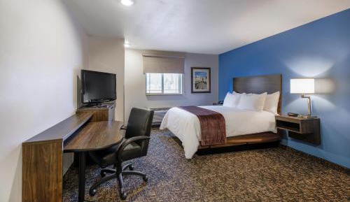 King Room - Hearing & Mobility Accessible - Roll In Shower