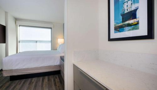 One-Bedroom King Suite with Sofa Bed and Kitchen
