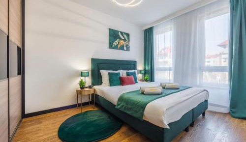 Comfort 1-bedroom apartment with Air conditioning and Balcony