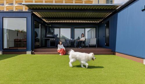 Pet Room Villa with private bathroom and sauna
