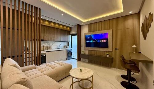 Two-Bedroom Apartment with Terrace and Sea View