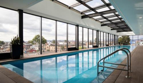 One-Bedroom Apartment with Balcony and City View