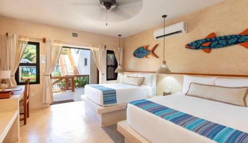 Quadruple Room with Sea View