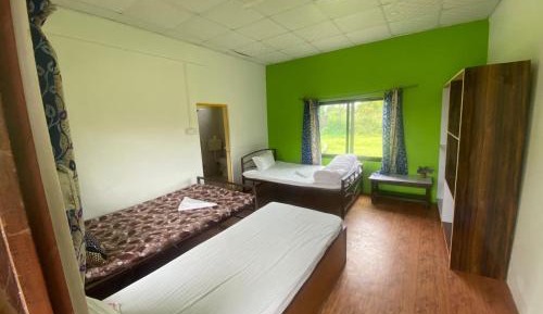 Single Bed in Dormitory Room