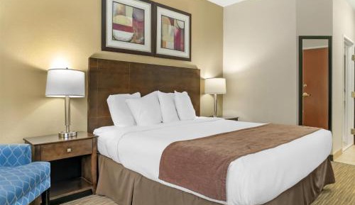 King Room with Roll-In Shower - Disability Access