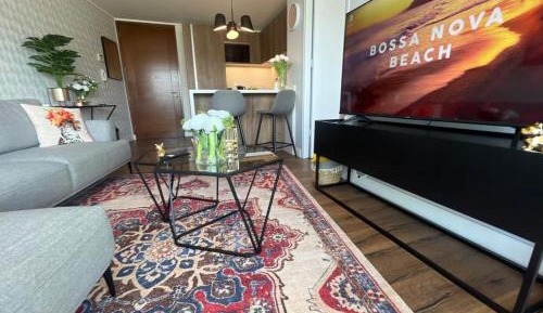 Deluxe One-Bedroom Apartment with City View
