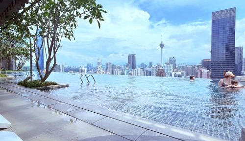 Deluxe One-Bedroom Apartment with City View