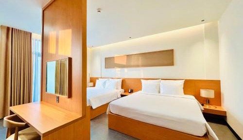 Two-Bedroom Apartment with Balcony