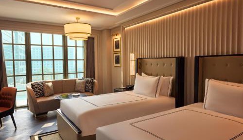 Fairmont Twin Room with City View and Complimentary Airport Transfers , Laundry services for up to 4 pieces per night and Complimentary Soft Mini Bar
