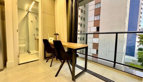 Studio with Balcony