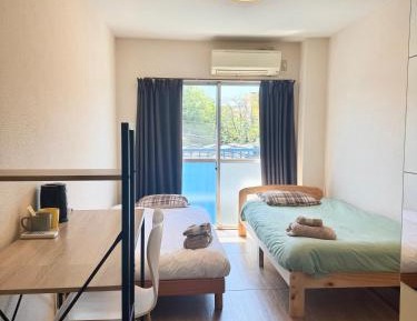 Studio with Balcony