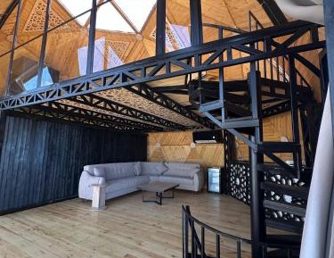 Two-Story Glamping with Sea View