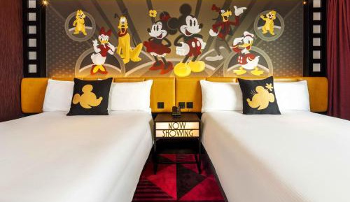 "Mickey and Friends" Deluxe Room with King Bed or Two Double Beds