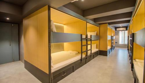 Single Bed in Male Dormitory Room