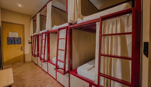Bed in 8-Bed Mixed Dormitory Room