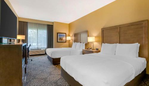 Queen Room with Two Queen Beds and Roll-In Shower - Disability Access/Non-Smoking