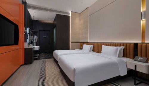 Accessible Room with Two Double Beds 