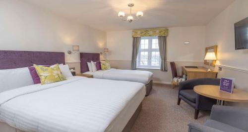 Family Room with One Double Bed and One Single Bed