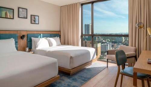 Skyline Queen Room with Two Queen Beds