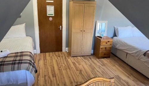 Family Room with Shared Bathroom