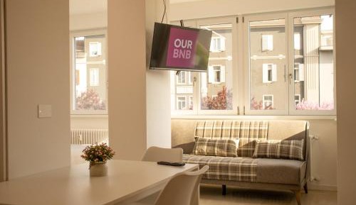 Deluxe One-Bedroom Apartment with City View