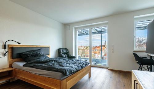 One-Bedroom Apartment with City View