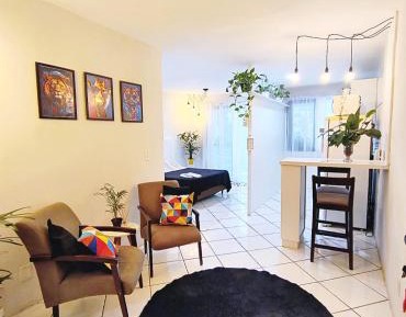 Studio with Balcony