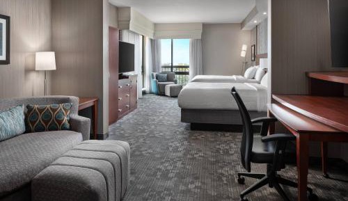 Junior Suite, 2 Queen, Sofa bed