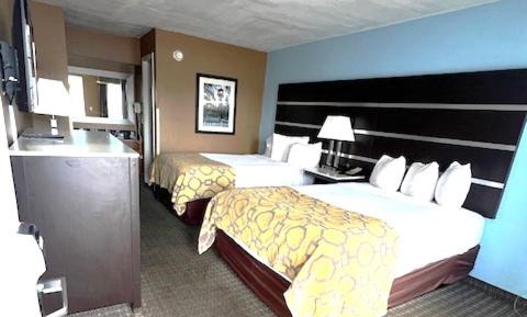 Deluxe Double Room with Two Double Beds - Non-Smoking