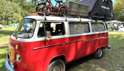 Empty Pitch for Camper