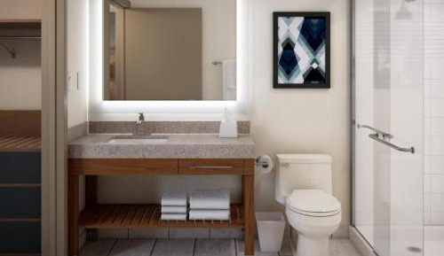 Queen Studio Suite with Bath Tub - Mobility Accessible - Non-Smoking