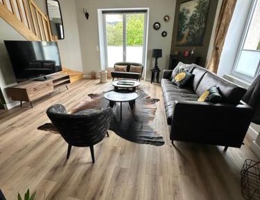 Three-Bedroom Apartment with Park View