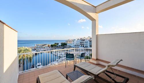 Double Room with Terrace and Panoramic Sea View