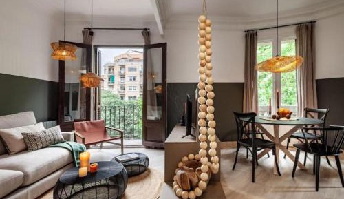 Two-Bedroom Apartment  and balcony