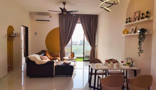 Two-Bedroom Apartment with Garden View
