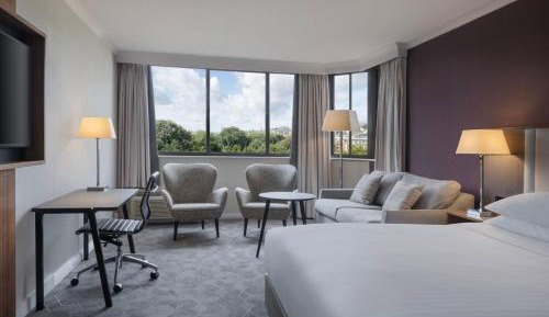 Corner Junior Suite with Executive Lounge Access