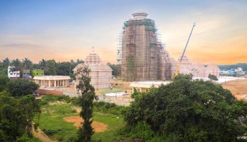 Suite Room with Jagannath Temple View from Balcony