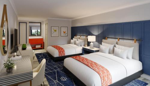 Queen Room with Two Queen Beds and Balcony