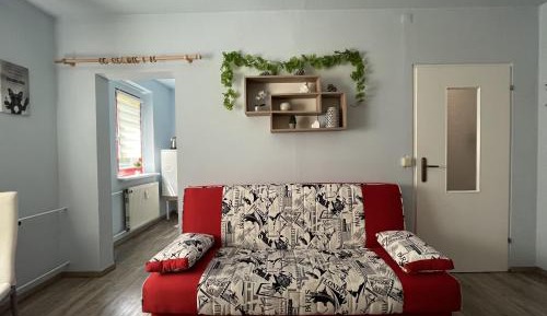 Deluxe One-Bedroom Apartment with Garden View