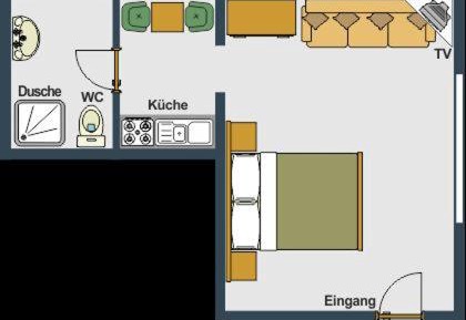 Apartment with Shower
