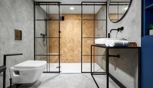 Apartment with Shower