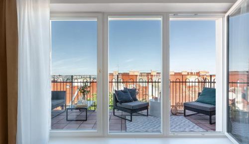 Two-Bedroom Apartment with Balcony